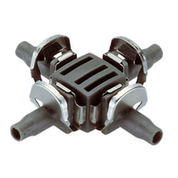Gardena Micro Drip 4-Way Coupling 4.6 mm (3/16")