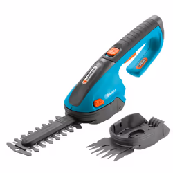 Gardena Kit de cisaille à gazon et à buis sur accu ClassicCut, 8 cm, Noir, Bleu, Orange, Lithium-Ion (Li-Ion), 3,6 V, 6 h, 1, ...