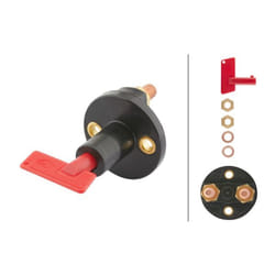 Coupe-batterie HELLA 6EK 002 843-001