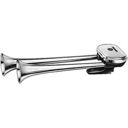 Hella 3PB 005 411-001 avertisseur pneumatique Noir, Chrome