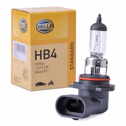 Ampoule, projecteur longue portée; HELLA; HB4 12 51 P22d 3300 Halogène Vérifié par la CEE; pour TOYOTA, BMW, MERCEDES-BENZ, M ...