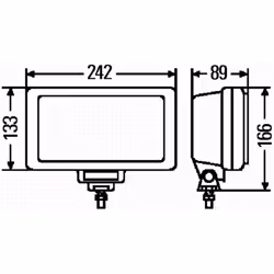 Projecteur longue portée HELLA 1FE 006 300-041 - Vue supplémentaire 3