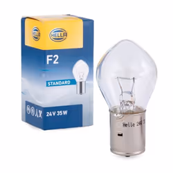 Ampoule, projecteur longue portée; HELLA; F2 24 35 BA20d Halogène; 0413474, 1091021800, 1250158, 12592299, 99700028918