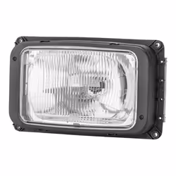 Phares; HELLA; gauche, droit T4W, H4 Halogène 24, 12 noir 352 195 pour circulation à droite IP5K4K; pour MAN; E124496, E12454 ...