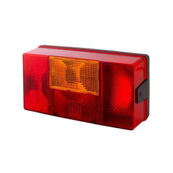 HELLA 2SD 006 040-141 Feu arrière droit rouge/jaune noir pour remorques, sans ampoules