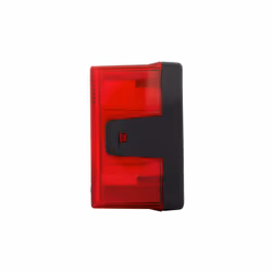 HELLA 2SD 006 040-131 Feu arrière gauche rouge/jaune noir pour remorques, sans ampoules