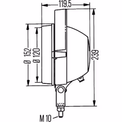 Lampe de travail HELLA 1G3 005 760-011 - Vue supplémentaire 3