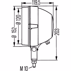 Lampe de travail HELLA 1G3005 760-221 - Vue supplémentaire 4