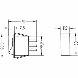 Pressostat HELLA 6FH004 406-052