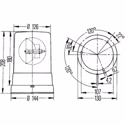 Gyrophare HELLA 2RL 006 295-111