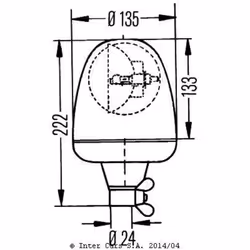 Gyrophare HELLA 2RL 006 846-001 - Vue supplémentaire 5