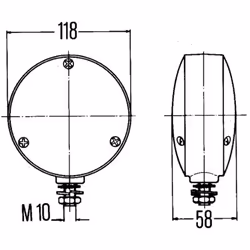 Feu clignotant HELLA 2BA 003 022-021 - Vue supplémentaire 5