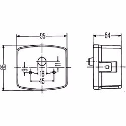 Feu clignotant HELLA 2BE 003 182-091 gauche - Vue supplémentaire 5