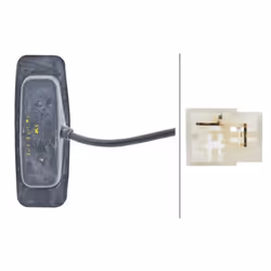 Feu clignotant HELLA 2BM 002 847-011 gauche - Vue supplémentaire 5