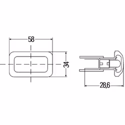 Feu clignotant HELLA 2BM 003 647-021 - Vue supplémentaire 5