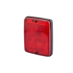 HELLA 2NE 003 236-001 Feu antibrouillard arrière Halogène gauche, droit noir Rouge avec porte-lampe sans ampoules