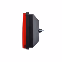 HELLA 2NE 003 236-001 Feu antibrouillard arrière Halogène gauche, droit noir Rouge avec porte-lampe sans ampoules