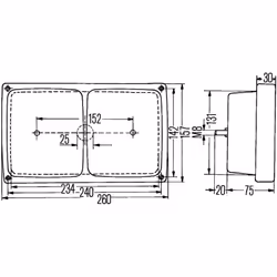 Feu arrière HELLA 2SD 004 431-011 - Vue supplémentaire 5