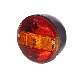 Feu arrière; HELLA; gauche, droit P21W, R5W noir 12, 24 sans ampoules avec joint d'étanchéite, avec porte-lampe; pour MERCEDE ...
