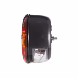 HELLA 2SE 001 685-201 Feu arrière gauche, droit P21W, R5W noir 12, 24 sans ampoules avec joint d'étanchéite, avec porte-lampe