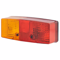 Feu arrière; HELLA; gauche sans ampoules; pour FENDT; 183410775, X830180048000, 7700150, 0434920510, X830180048