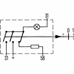 Interrupteur HELLA 6EF 003 916-061