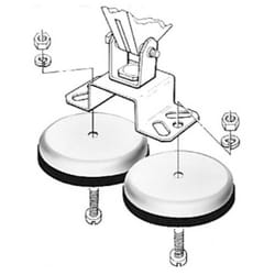 Support pour pied magnétique Hella 8HG 004 806-001 C34643