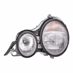 Phares; HELLA; gauche PY21W, H6W, H7/H7 Halogène 12 transparent pour circulation à droite; pour MERCEDES-BENZ; 2108200361, A2 ...