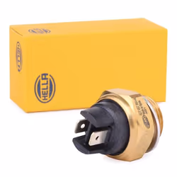 Interrupteur de température, ventilateur de radiateur; HELLA; M 22 x 1,5 12; pour SEAT, FIAT, SAAB, ALFA ROMEO, PININFARINA; ...