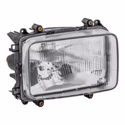 HELLA 1LG 007 660-041 Phares droit W5W, H4 Halogène 24 pour circulation à gauche