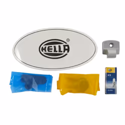 HELLA 1NB 007 892-001 Projecteur antibrouillard blanc ovale gauche, droit avec ampoules - Vue supplémentaire 4