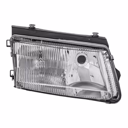 Phares; HELLA; droit W5W, H7/H4, H7, H4 Halogène, Phare triple, FF 12 pour circulation à droite; pour VOLKSWAGEN, VW; 3B09410 ...