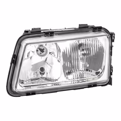 Phares; HELLA; gauche W5W, H7/H1, H7, H1 Halogène, FF 12 pour circulation à droite; pour AUDI; 8L0941029, E49345, E49349, 8L0 ...