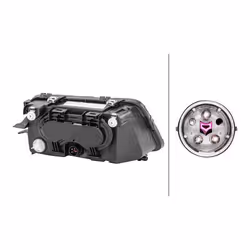 HELLA 1AF 963 030-291 Phares gauche W5W, H7/H1, H7, H1 Halogène, FF 12 pour circulation à droite AUDI: A3 3/5 portes