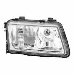 Phares; HELLA; droit H7/H1, W5W, H7, H1 Halogène, FF 12 pour circulation à droite; pour AUDI; 8L0941030, E49346, E49349, 8L09 ...