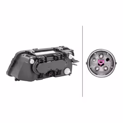 HELLA 1AF 963 030-301 Phares droit H7/H1, W5W, H7, H1 Halogène, FF 12 pour circulation à droite AUDI: A3 3/5 portes