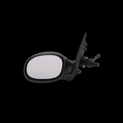 Rétroviseur extérieur Hella 8SB 501 325-012 côté conducteur ou passager noir manuel ajustable chauffant, pour réglage manuel des rétroviseurs 24V