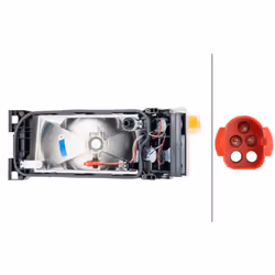 Projecteur principal HELLA 1EG 007 150-101 - Vue supplémentaire 4