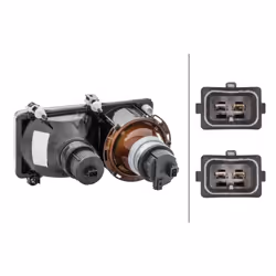 Projecteur principal HELLA 1DL 007 739-021