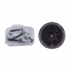 HELLA 2VD 008 204-071 Feu arrière gauche P21W, R5W noir 12, 24 sans ampoules avec porte-lampe MAN: F 2000, SCANIA: 3 - series - Vue supplémentaire 4