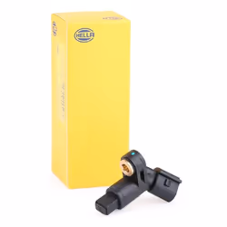 Capteur ABS; HELLA; Essieu avant droit inductif 2 12; pour VOLKSWAGEN, AUDI, SEAT, SKODA, VW; 1H0927808, 1J0927804, 2501401, ...