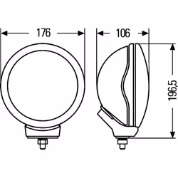 Projecteur longue portée HELLA 1F5 008 273-001 - Vue supplémentaire 4