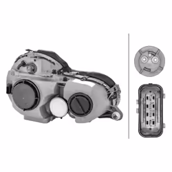Projecteur principal HELLA 1D9 007 970-031, gauche - Vue supplémentaire 2