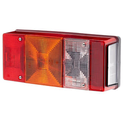 HELLA 2VD 007 547-181 Feu arrière droit rouge/jaune noir sans ampoules