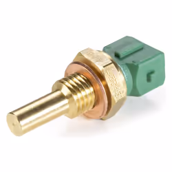 Sonde De Température De Liquide De Refroidissement; HELLA; jaune vert vert avec joint d'étanchéite; pour BMW, CITROËN, PEUGEO ...