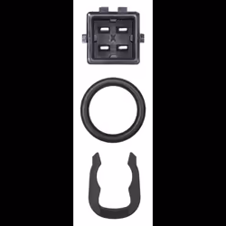 HELLA 6PT 009 107-461 Sonde De Température De Liquide De Refroidissement vert noir noir avec joint d'étanchéite VOLKSWAGEN: GOLF 3