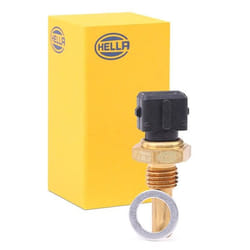 HELLA 6PT 009 107-501 Sonde De Température De Liquide De Refroidissement noir noir avec joint d'étanchéite VOLVO: 740 Break, 940 I Break, 940 II Break