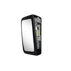 Rétroviseur extérieur Hella 8SB 501 401-802 gauche noir, gris électrique ajustable chauffant, pour ajustage électrique des rétroviseurs 24V