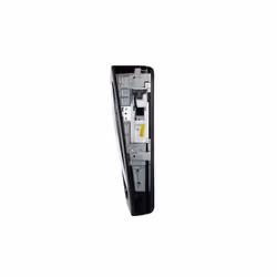 Rétroviseur extérieur Hella 8SB 501 401-802 gauche noir, gris électrique ajustable chauffant, pour ajustage électrique des rétroviseurs 24V