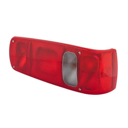 HELLA 2VA 007 502-061 Feu arrière droit blanc/rouge blanc/marron avec ampoules, pour remorques